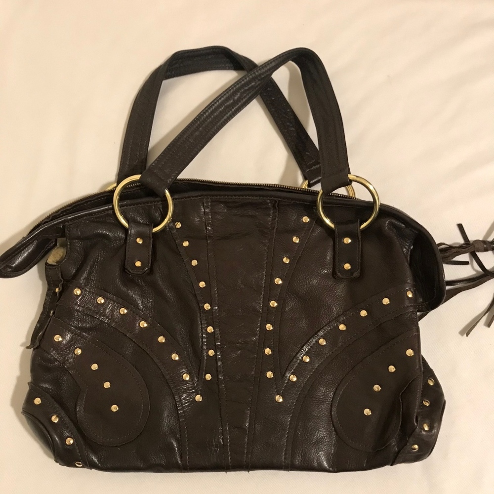 BULGA Leather Handbag